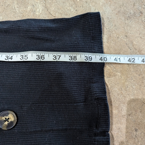 🌻2 for $20 | Derek Heart Ribbed Bodycon Style Dress with Button Detail - Picture 5 of 7